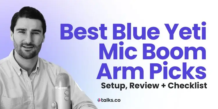 5 Best Blue Yeti Mic Boom Arm Picks 2026: Setup, Review + Checklist