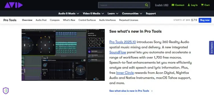 Pro Tools interface showcasing professional audio editing tools used for podcast production and music mixing