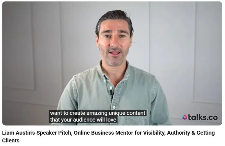 Liam Austin podcast intro to build visibility, authority, and connect with audience