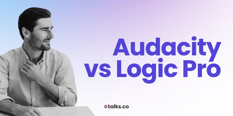 Audacity vs Logic Pro Review, Costs, Features & Alternatives (Guide)