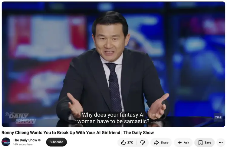 Comedian using topical humor as a way to engage an audience during a television monologue