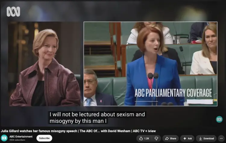 Impactful parliamentary speech delivered from the podium during a formal political debate