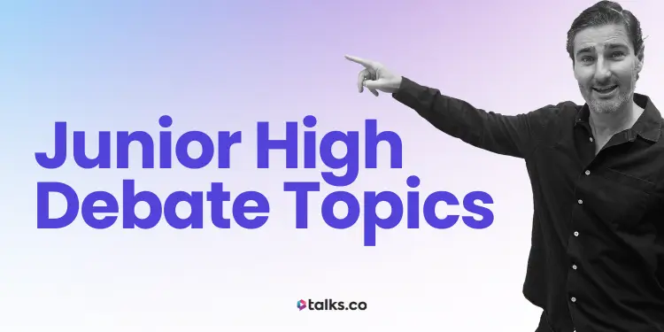100 Best Junior High Debate Topics (Copy & Use) + Checklist & Guide